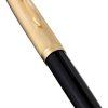 Pióro wieczne (F) - 18K PARKER 51 DELUXE BLACK GT 2123511, giftbox SALE